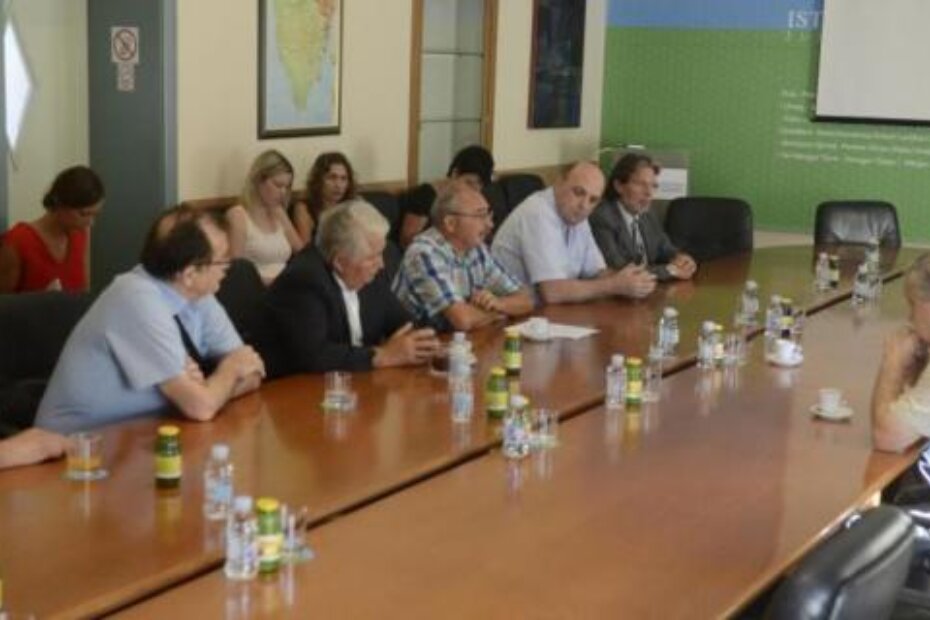 Zapovjednici i predstavnici 119. brigade na prijemu u Županiji (D. ŠTIFANIĆ)
