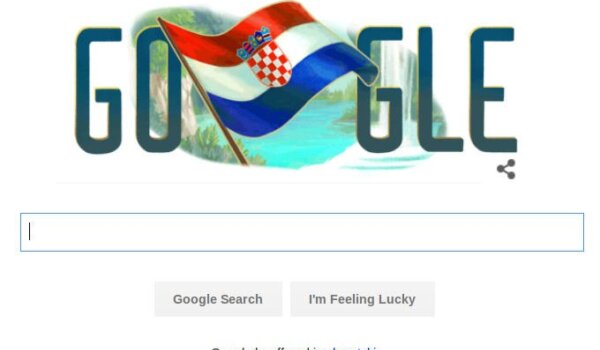 Hrvatska danas slavi Dan neovisnosti, i Google čestitao
