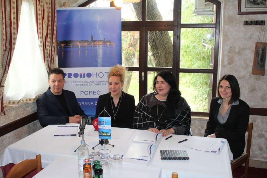 Franko Štiković, Ivana Štiković, Vlasta Radoičić i Nataša Ravnić Gašparini predstavili su novinarima 31. izdanje sajma Promohotel