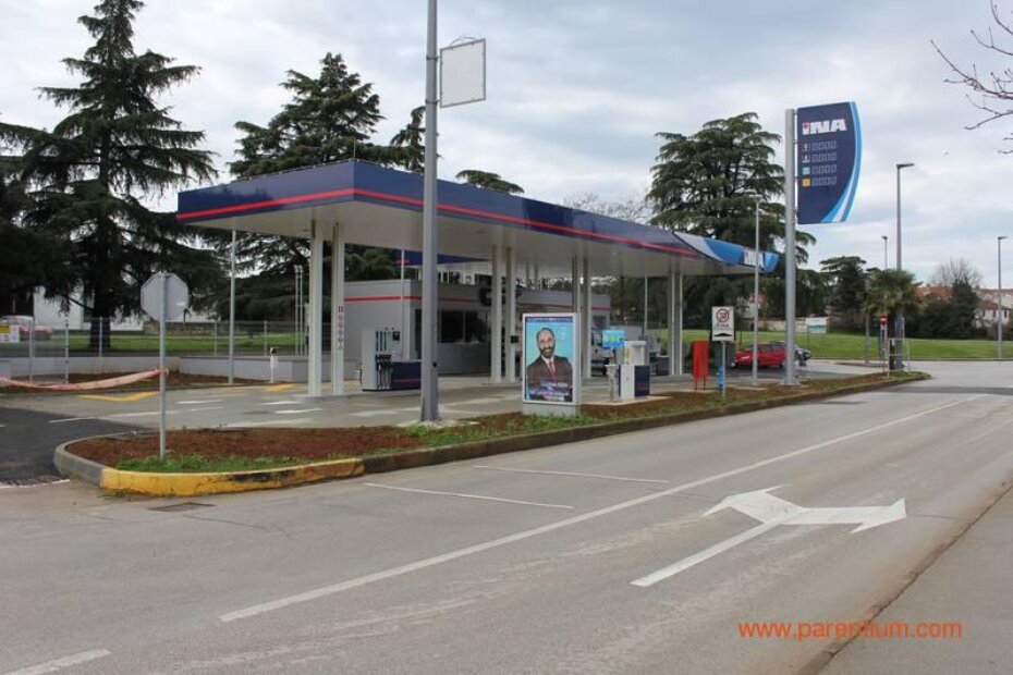 Rekonstruirana benzinska pumpa u Vukovarskoj ulici u Poreču pred otvaranjem