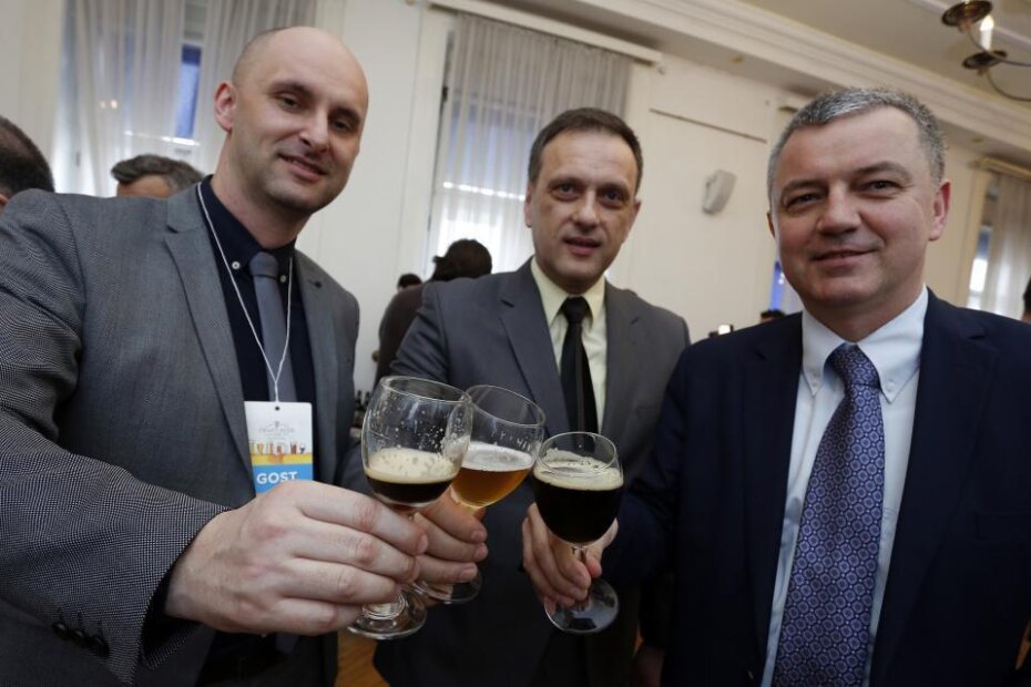 Tri ministra: Tomislav Tolušić, Anton Kliman i Darko Horvat (D. TADIĆ/CROPIX)