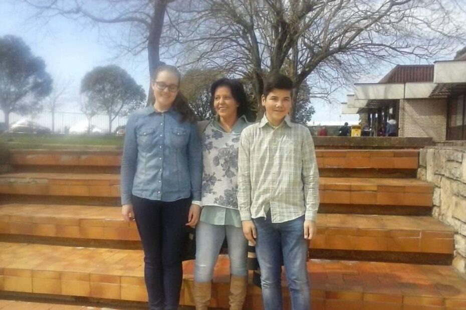 Klara Pauletić, prof.  Vesna Banovac Kuča i Luka Radošević