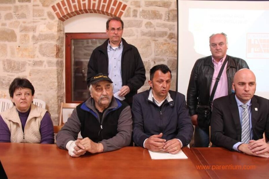 Sa jučerašnje konferencije za novinare u Funtani