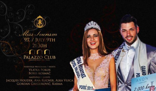 Izbor za Miss i Mistera turizma Hrvatske u Grand clubu Palazzo