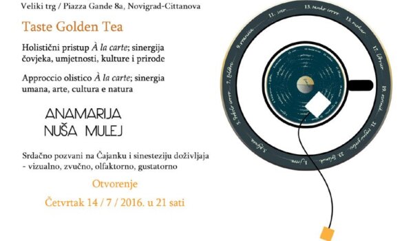 Izložba i čajanka Anamarije Nuše Mulej u Novigradu