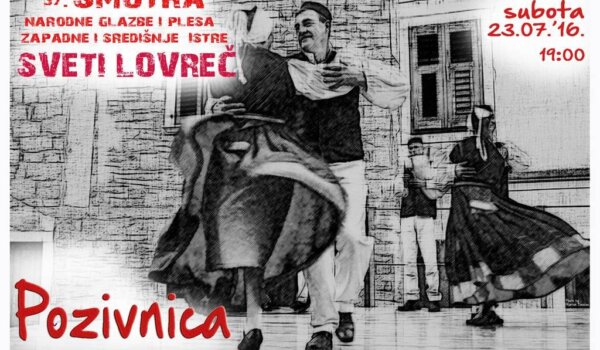Smotra narodne glazbe i plesa središnje i zapadne Istre u Sv. Lovreču