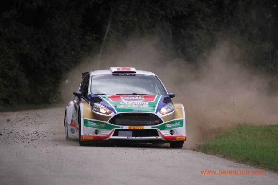Murat Bostanci i Onur Vatansever u Ford Fiesti R5, pobjednici prošlogodišnjeg, 42. Croatia Rallyja u Poreču