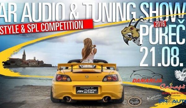 Car Audio &amp; Tuning Show 2016. u nedjelju u Zelenoj Laguni