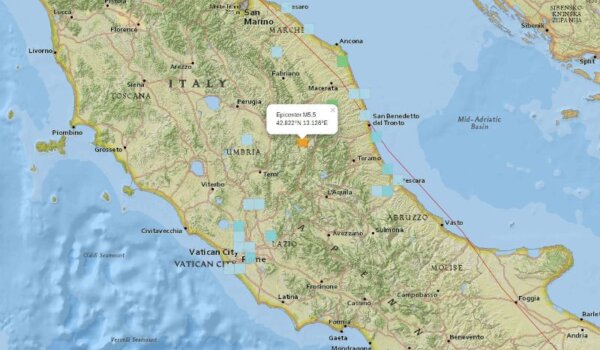 Potres pogodio središnju Italiju, ima mrtvih, ozlijeđenih i zatrpanih