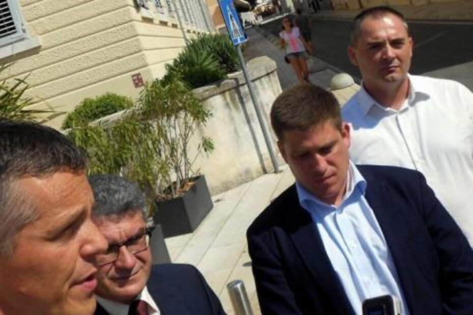 Valter Flego, Edi Štifanić, Oleg Butković, Dražen Prgić i Josip Škorić u Poreču