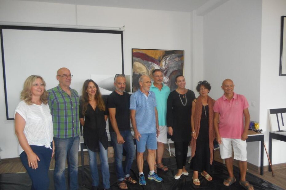 Sudionici slikarske kolonije