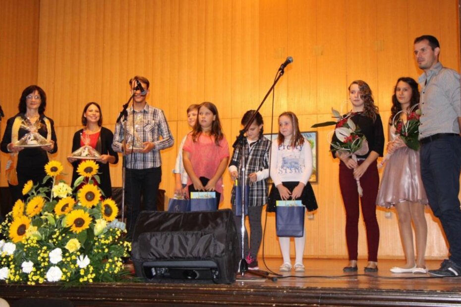 Zahvala sudionicima za glazbeni program