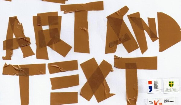 Ciklus 'Think again' -  Predavanje 'Art and text' u četvrtak u Dnevnom boravku Rojca
