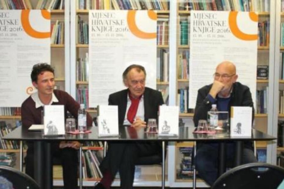 S književne promocije - Neven  Ušumović, Milan Rakovac i Nenad Popović (T. KOCIJANČIĆ)