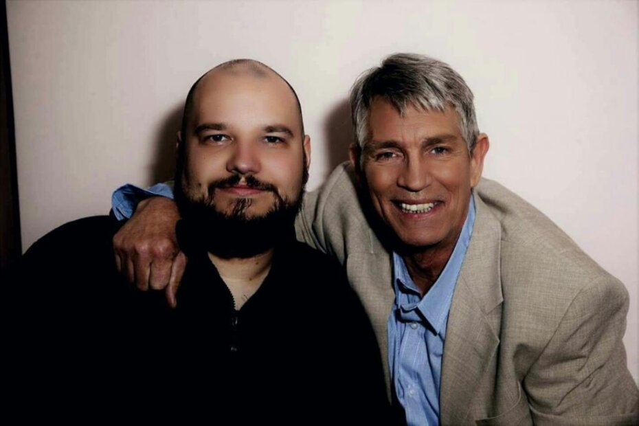 Vjekoslav Katušin i Eric Roberts, producent i glumac u filmu