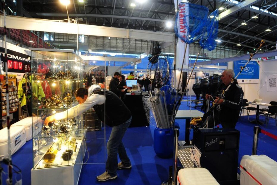 Oprema za ribolov i ribarstvu u dvorani Žatika (M. MIJOŠEK)
