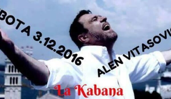 Alen Vitasović u subotu u La Kabani