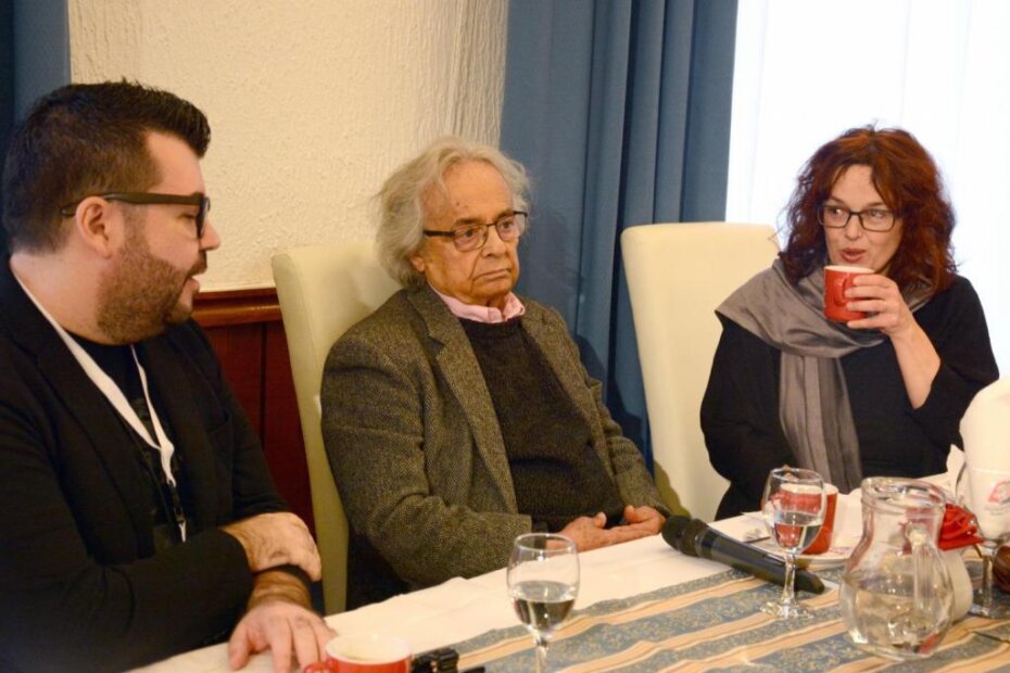 Aljoša Pužar, Adonis i Tatjana Paić-Vukić (D. MEMEDOVIĆ)