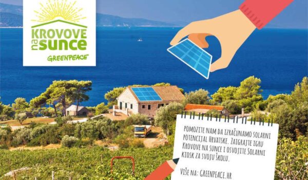 Poziv osnovnim školama na natjecanje "Krovove na sunce"