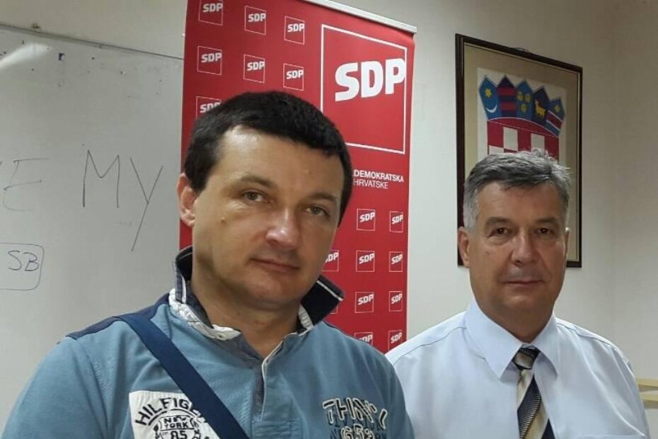 Vladimir Sladonja i Rodoljub Kosić (SDP)