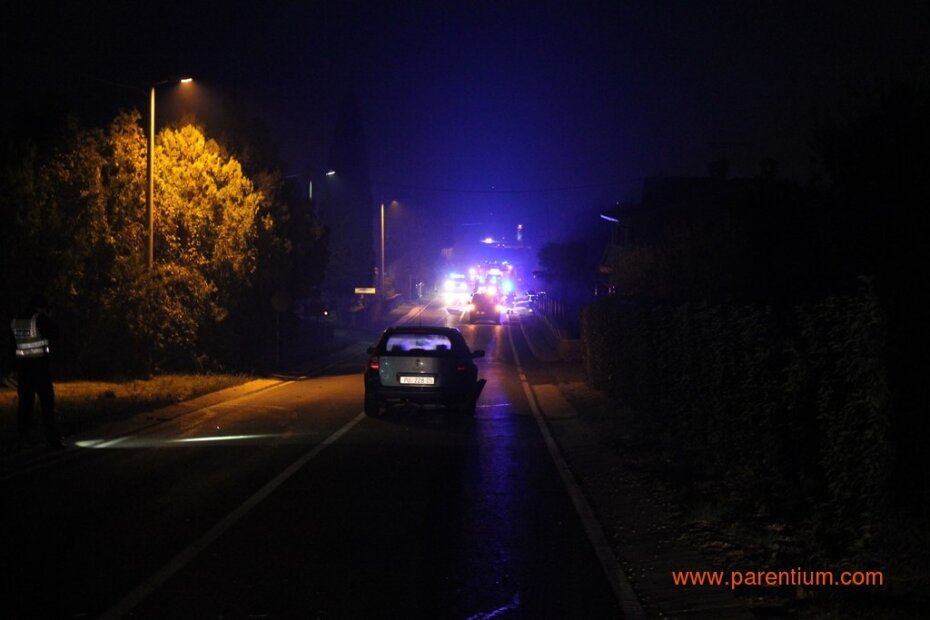 Prema našim procjenama, Fiat se zaustavio oko 150 metara od mjesta sudara