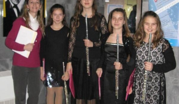 Eleonora Duka, Tiziana Brčić, Anči Mirjanić i Mia Janko druge na državnom natjecanju komornih sastava