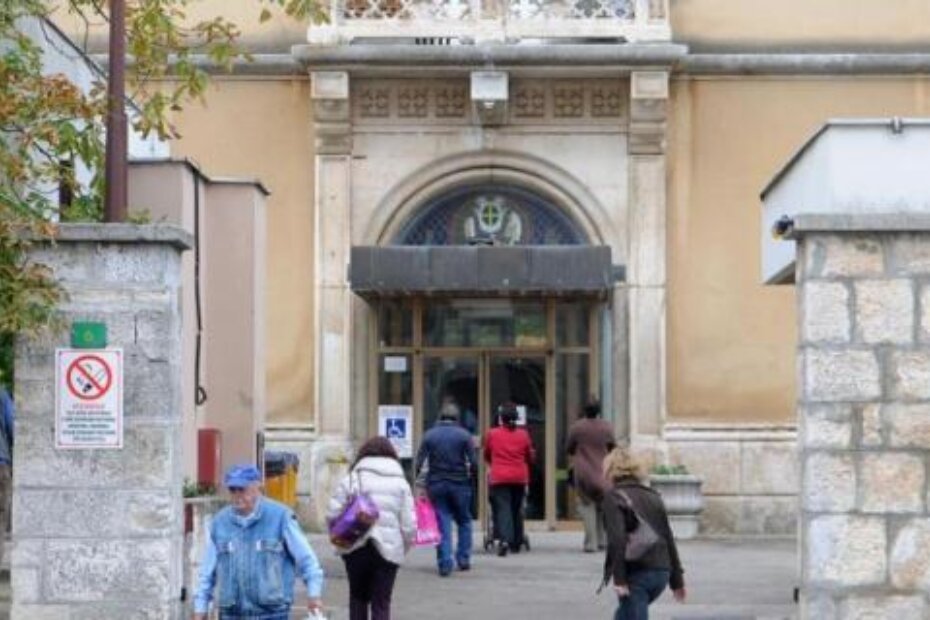 Mornarička bolnica u Puli (arhiv, Glas Istre)