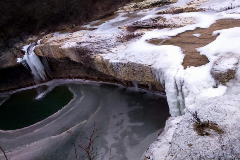 Zaleđeni Pazinski krov (L. NADIŠIĆ)