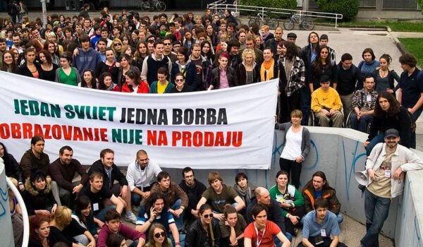 Blokada u Dnevnom boravku Rojca