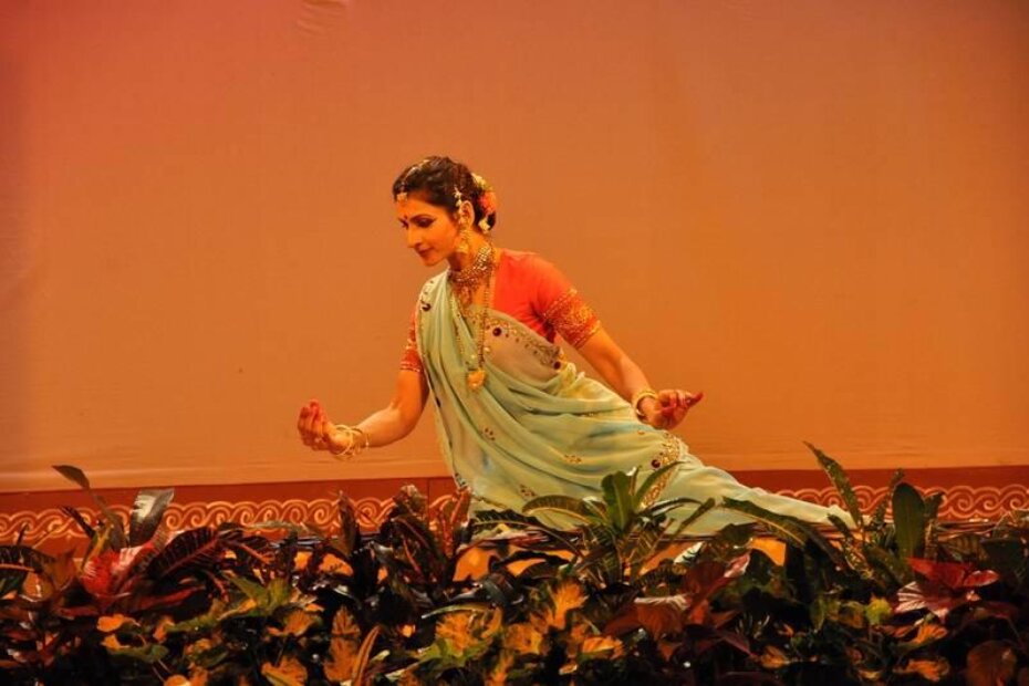 Sa večeri klasičnog indijskog plesa prošle godine (Chitra Arvind Raj Bhavan)