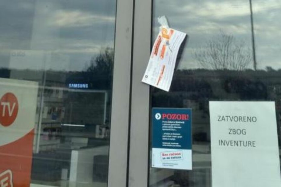 Pulski TehnoMarket zatvoren je zbog inventure?  (N. LAZAREVIĆ)