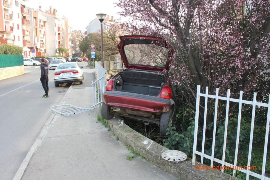 Srećom, u nezgodi nitko nije bio povrijeđen