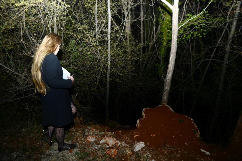 Jedino mjesto na odmorištu na kojem su očigledni tragovi aktivnosti (Dejan ŠTIFANIĆ)