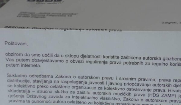 Kako je ZAMP odlučio stati na kraj nezavisnoj sceni