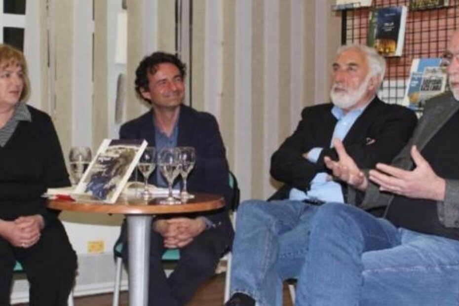 O Predragu Matvejeviću su govorili Milanka Marić, Neven Ušumović, Drago Kraljević i Nenad Popović (M. GAVRAN)