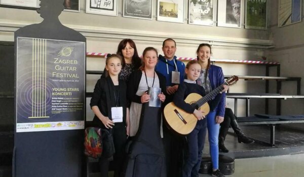 Učenici i profesori Umjetničke škole Poreč na Zagreb Guitar Festivalu