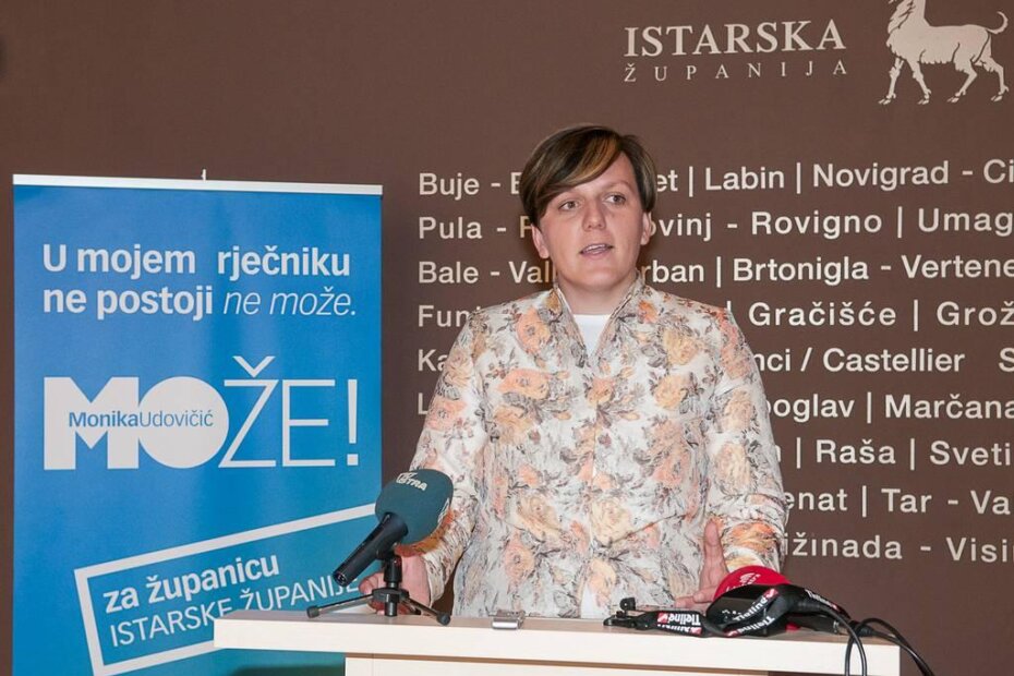 HDZ-ova kandidatkinja za županicu Istarske županije Monika Udovičić
