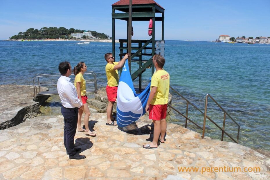 Podizanje Plave zastave na Gradskom kupalištu