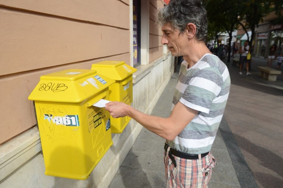 Pismo ubačeno u Puli putuje prvo do Rijeke, a zatim na odredište (Dejan ŠTIFANIĆ)