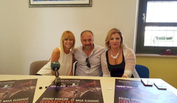 Mila Elegović i Bruno Krajcar u Višnjanu u <del>petak</del> utorak 'Skupa pod zvizdama'