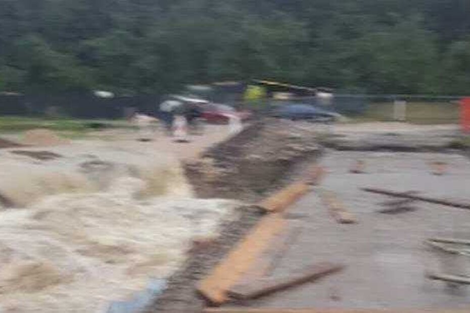 Nabujala rijeka Raša odnijela je nasip (Istramet)