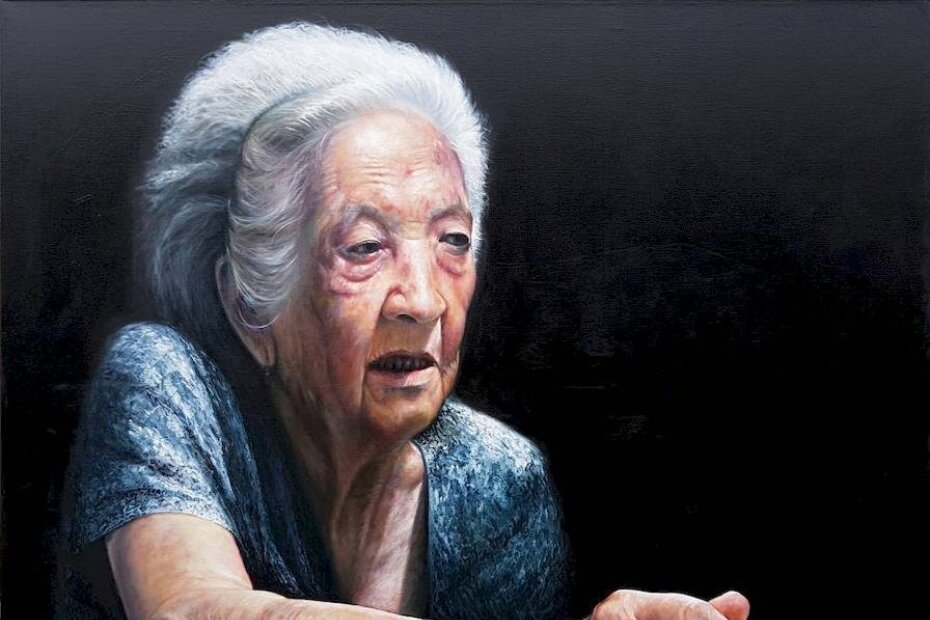 Eugen Varzić: Nedjelja (ulje na platnu, 2017.)