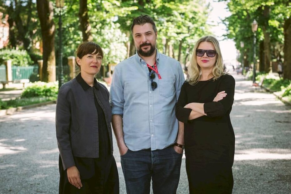 Tina Gverović, Marko Tadić i Branka Benčić na Bijenalu u Veneciji