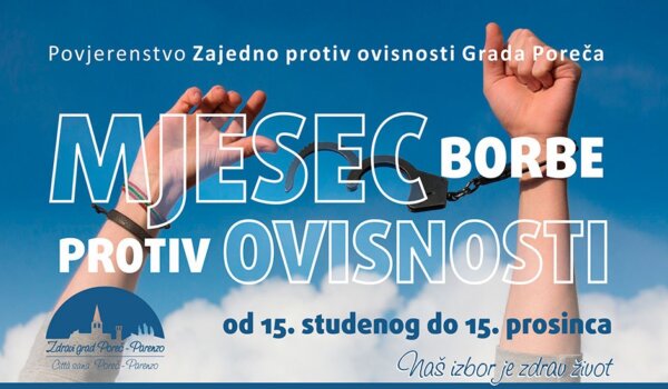 Brojni programi u Mjesecu borbe protiv ovisnosti
