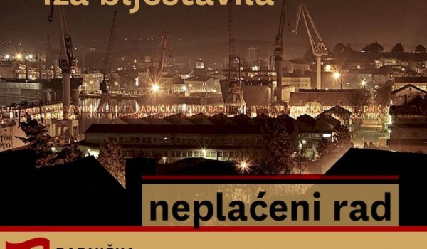 Radnička fronta: Radnici Uljanika i kooperanata - ujedinite se!