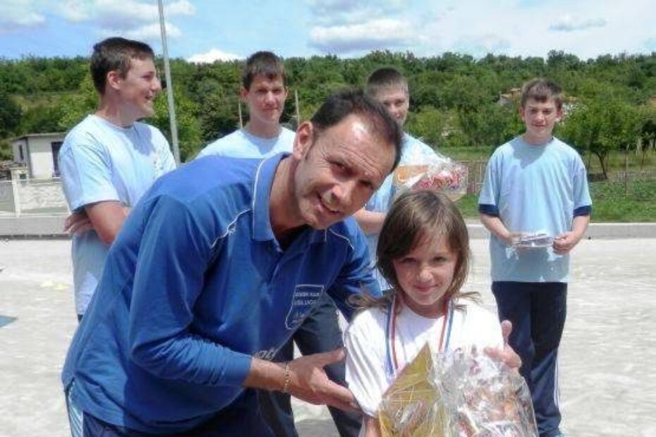Valter Ivančić već godinama u Istri radi s najmlađim boćaricama i boćarima