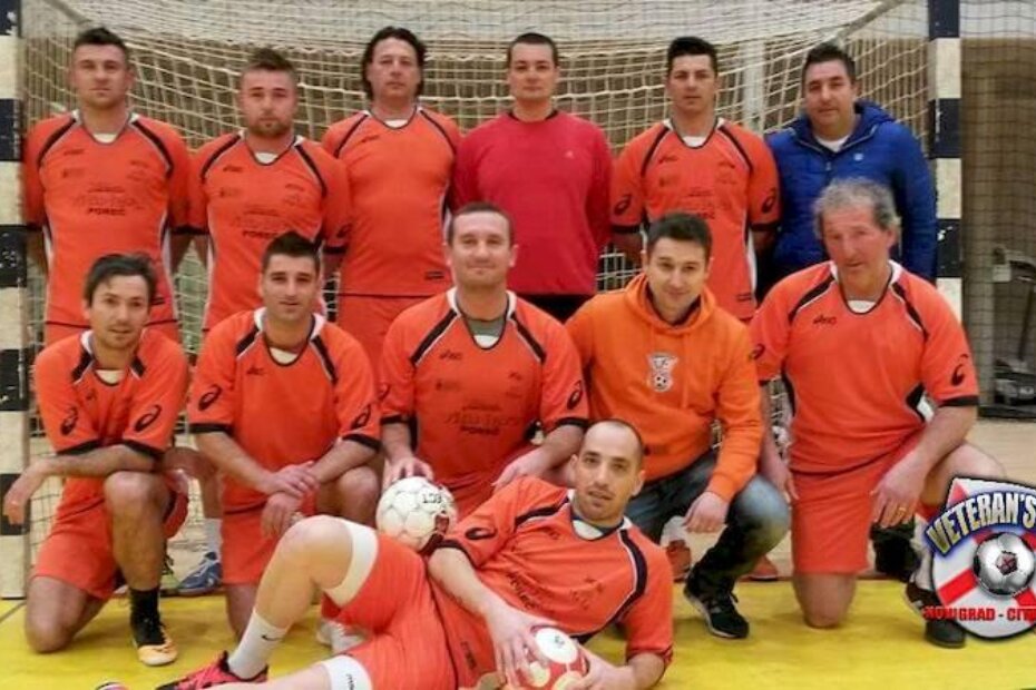 Na fotografiji: ekipa Vitaleva Elektrometal iz Poreča, dvostruki osvajač turnira