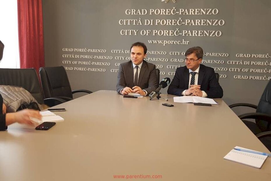 Loris Peršurić i Mladen Nežić na konferenciji za novinare