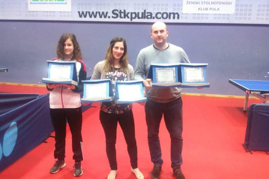 Priznanja za vrsarski stolni tenis