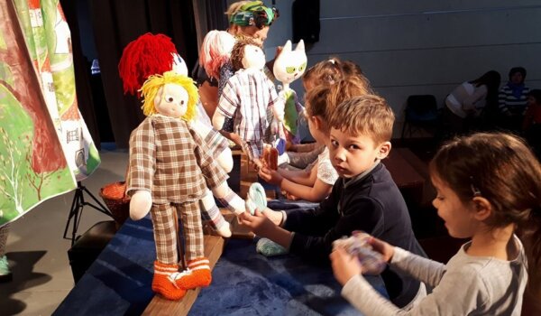 Porečki vrtićarci kod Mace Papučarice